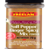 Freelan salt, pepper, and ginger spicy mix product